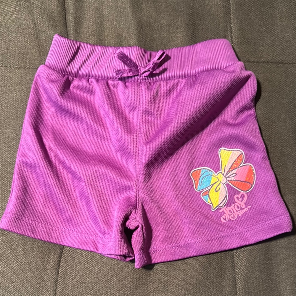 JoJo Siwa Pink Playful Butterfly Shorts
